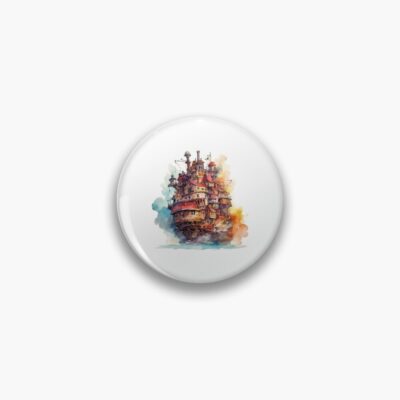 Howl Castle Anime Pin
