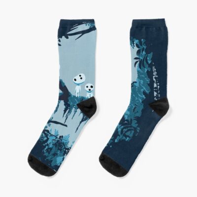Kodama Studio Ghibli Socks