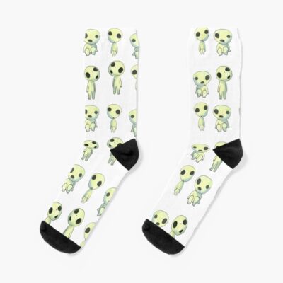 Kodama Princess Mononoke Socks