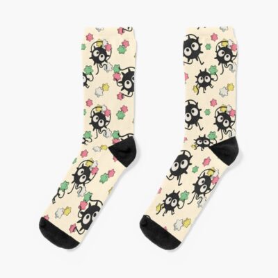 Susuwatari Soot Spirited Away Socks