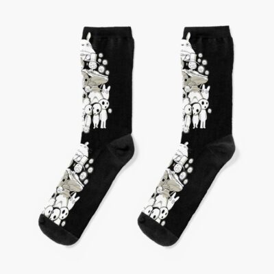Totoro Spirited Away All Characters Socks
