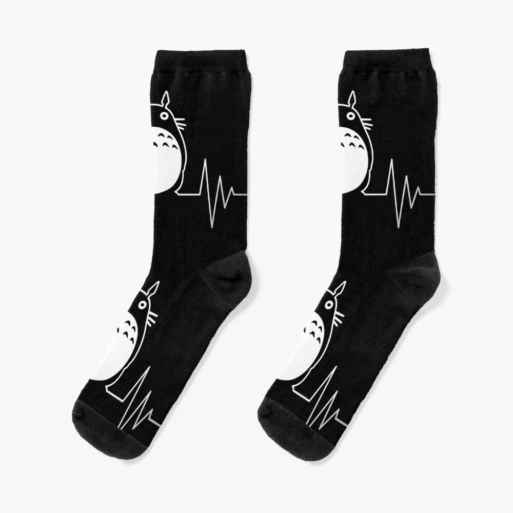 Totoro Spirited Away Black Socks