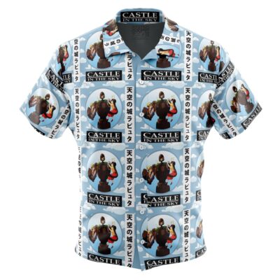 Castle in the Sky Anime Hawaiian Shirt