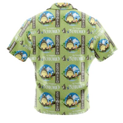 Alternative view of My Neighbor Totoro Anime Hawaiian Shirt