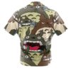 My Neighbor Totoro Short Sleeve Hawaiian Shirt BACK mockup - Studio Ghibli Shop