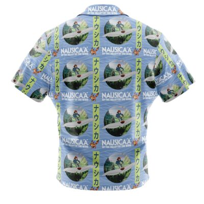 Alternative view of Nausicaa of the Valley Anime Hawaiian Shirt