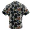 No Face Spirited Away Short Sleeve Hawaiian Shirt BACK mockup - Studio Ghibli Shop