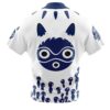 Princess Mononoke Studio Ghibli Short Sleeve Hawaiian Shirt BACK mockup - Studio Ghibli Shop