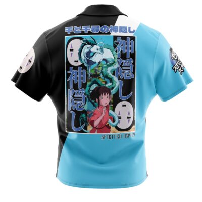 Alternative view of Spirited Away Anime Hawaiian Shirt