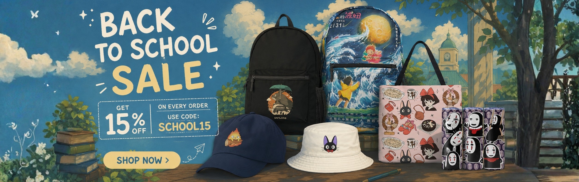 Studio Ghibli Shop Banner - Studio Ghibli Shop